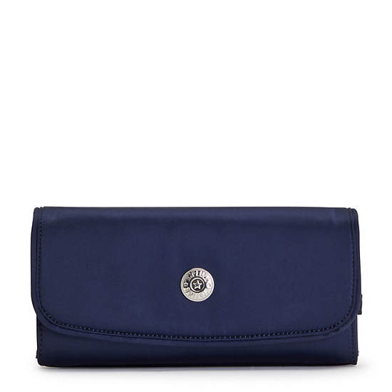 Portefeuilles Kipling Money Land Snap Wallet Bleu Marine | FR 1025DF